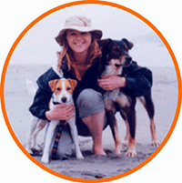 Miko and Gus - Snook's Bee Pollen recipients